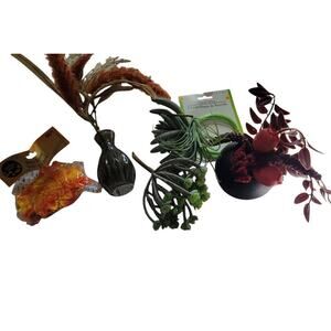 Fall Greenery Stems Greenery, Container filler, Autumn Crafts Fall Decorations